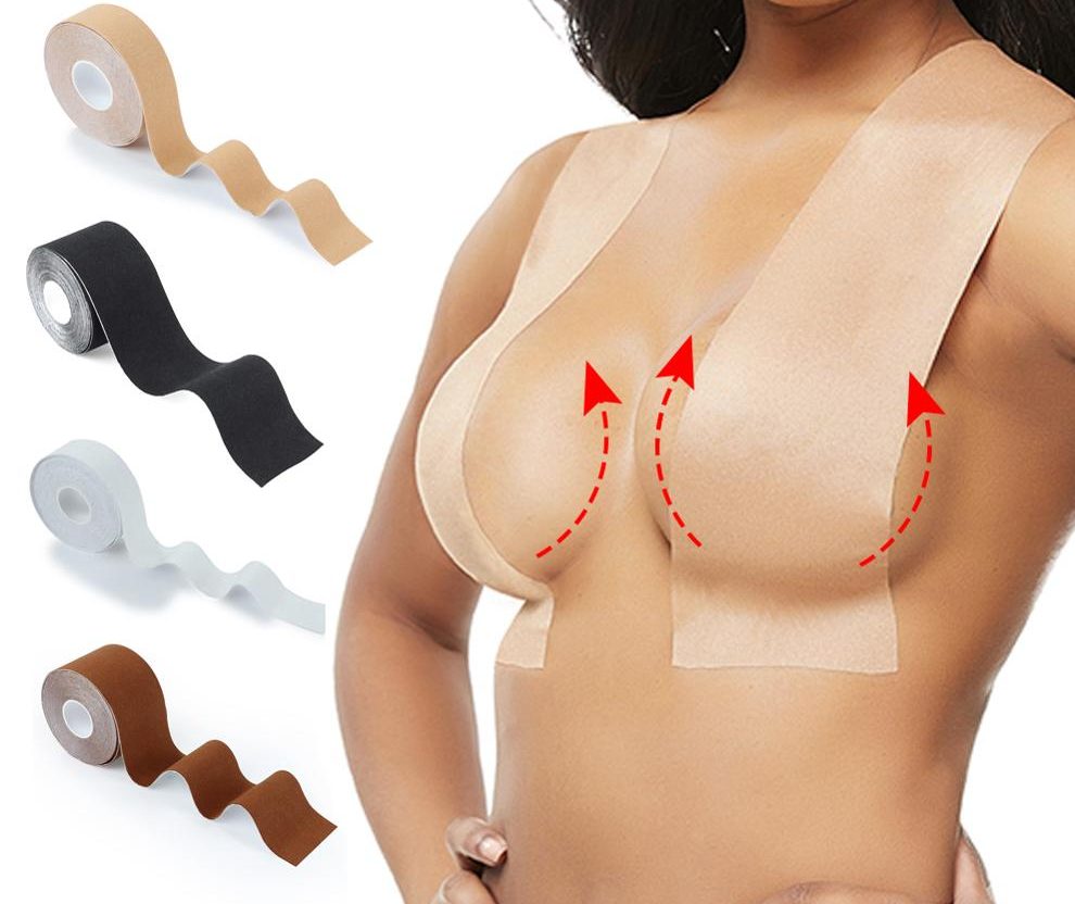 Three reasons why white boob tape is widely used by women