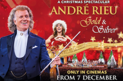 André Rieu’s annual Christmas Spectacular comes to cinemas – “Gold and Silver” – In Cinemas from December 7th